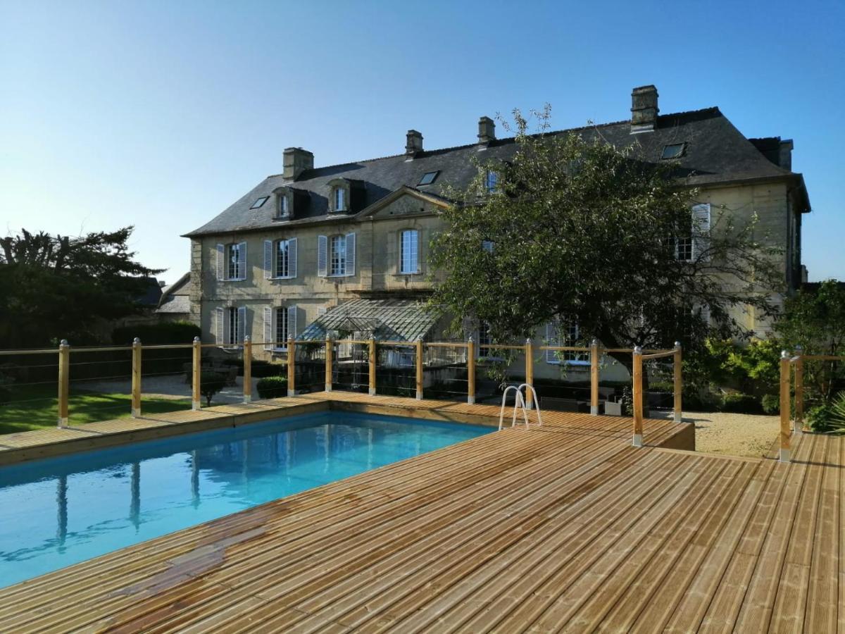 Bed & Breakfast Chateau Les Cedres Bretteville-l'Orgueilleuse Екстер'єр фото