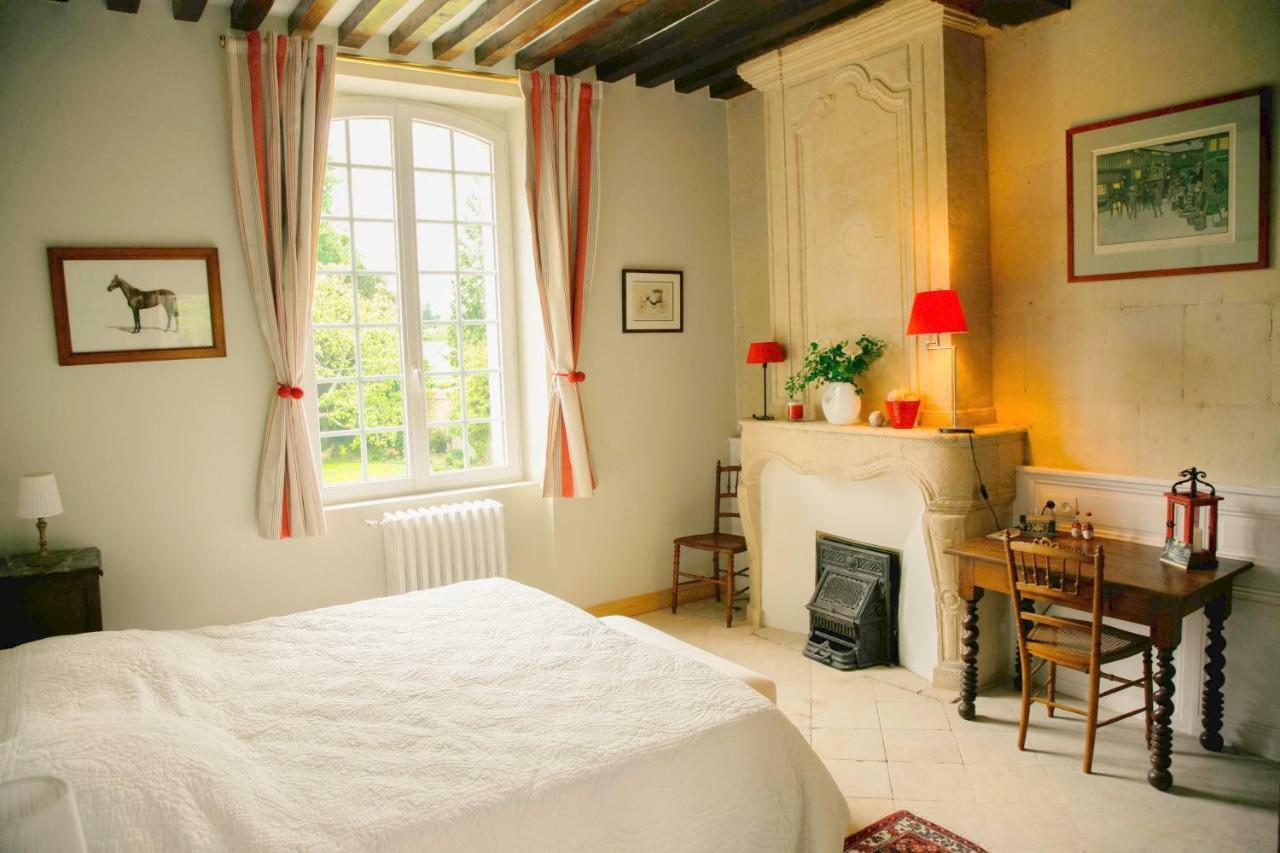 Bed & Breakfast Chateau Les Cedres Bretteville-l'Orgueilleuse Екстер'єр фото