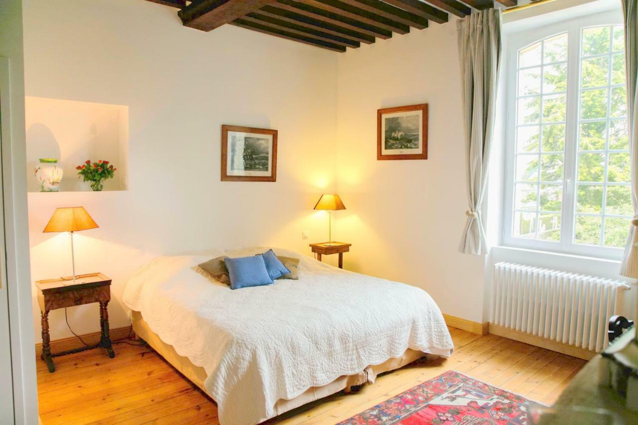 Bed & Breakfast Chateau Les Cedres Bretteville-l'Orgueilleuse Екстер'єр фото